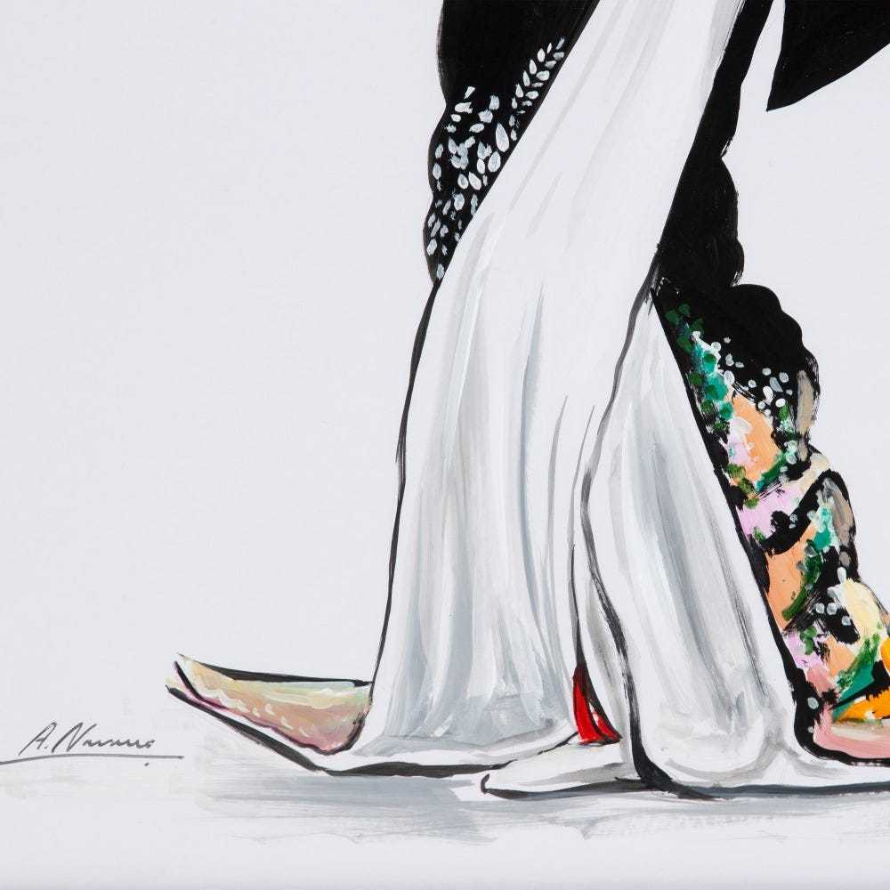 Set 2 quadri orientali samurai