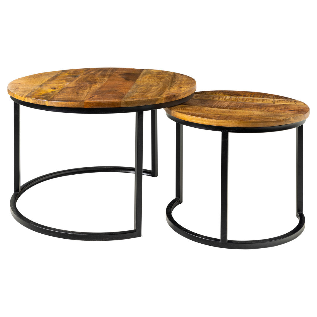 Tavolini industrial rotondi