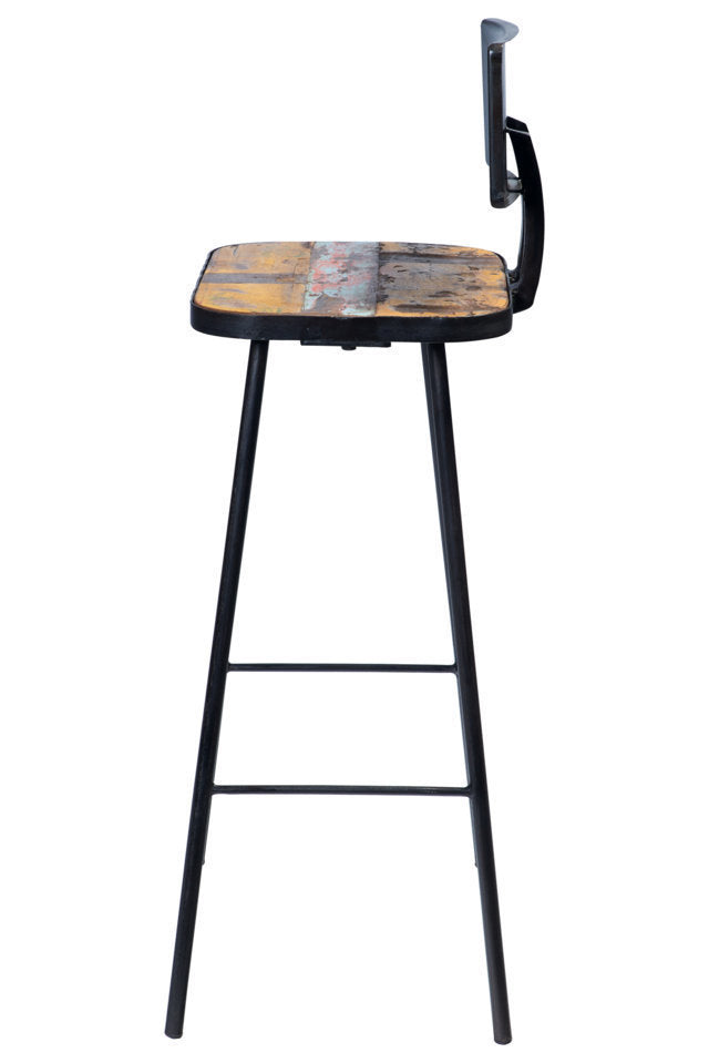 Sgabello vintage bistrot