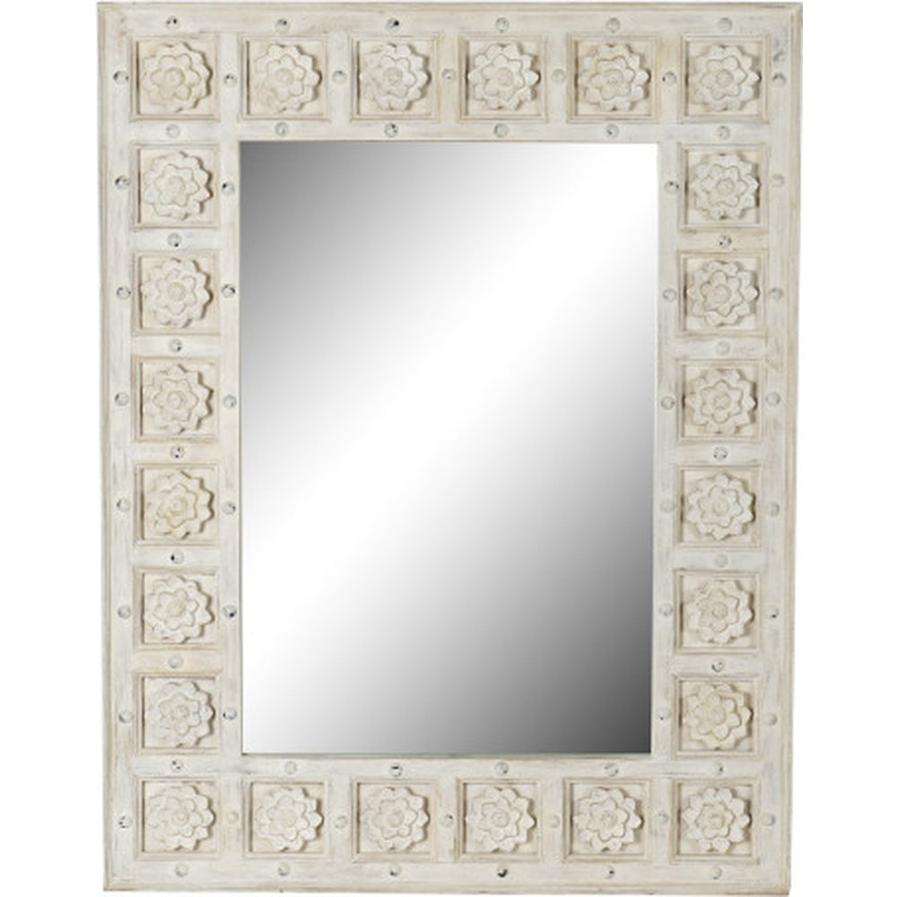 Specchio orientale chic in ambiente provenzale