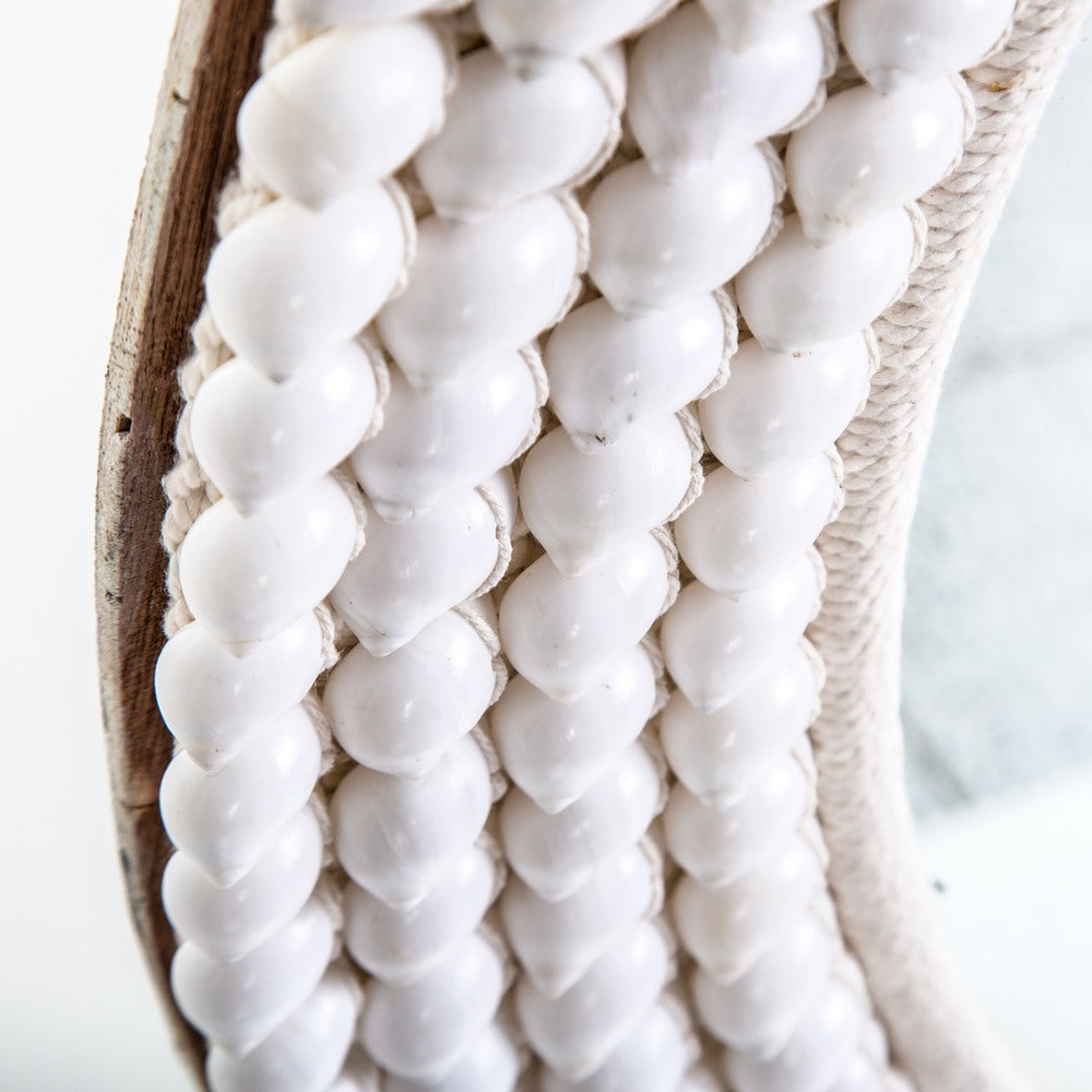 Specchio bianco nordico corda