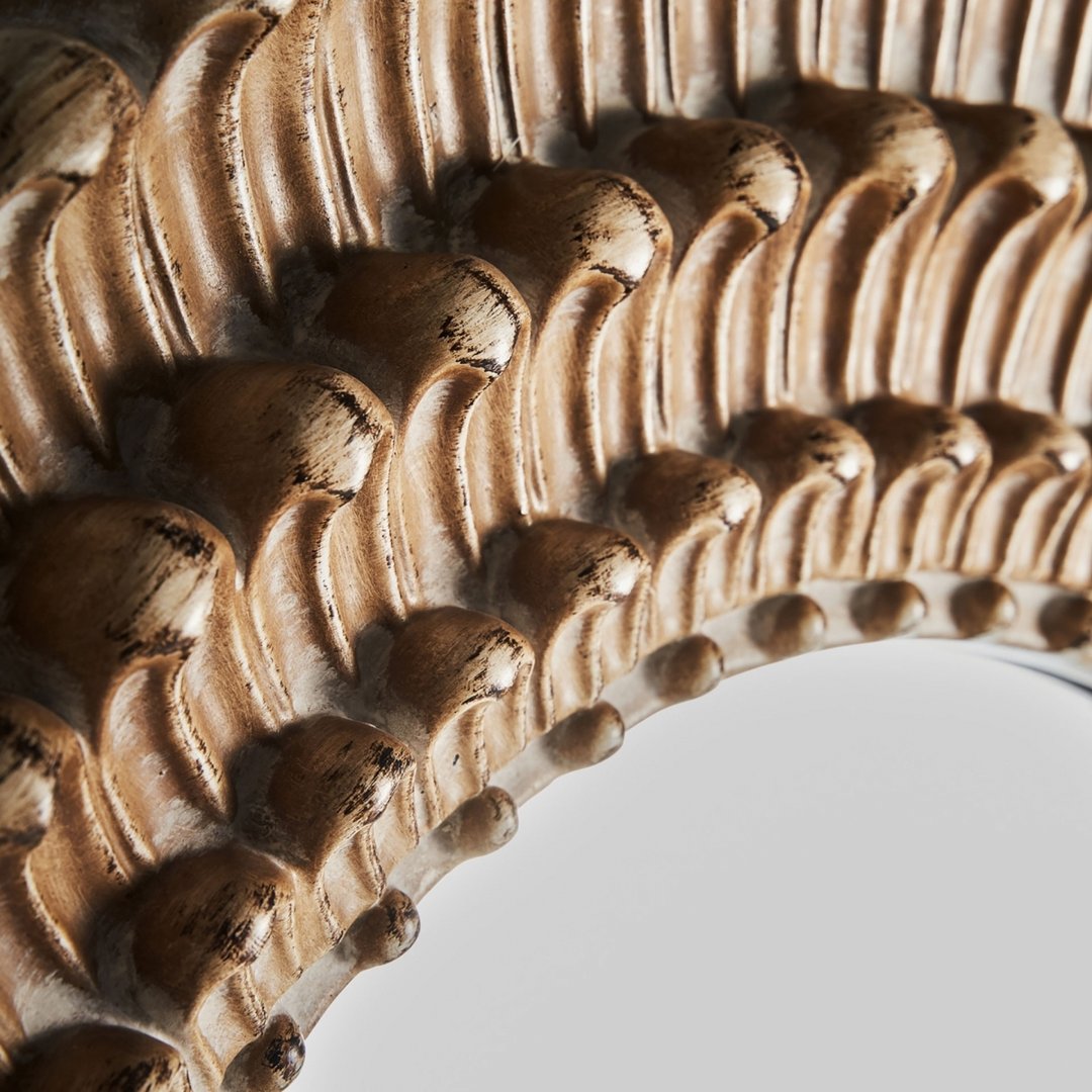 Specchio decapato art decò