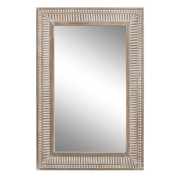 Specchio indiano legno decapato