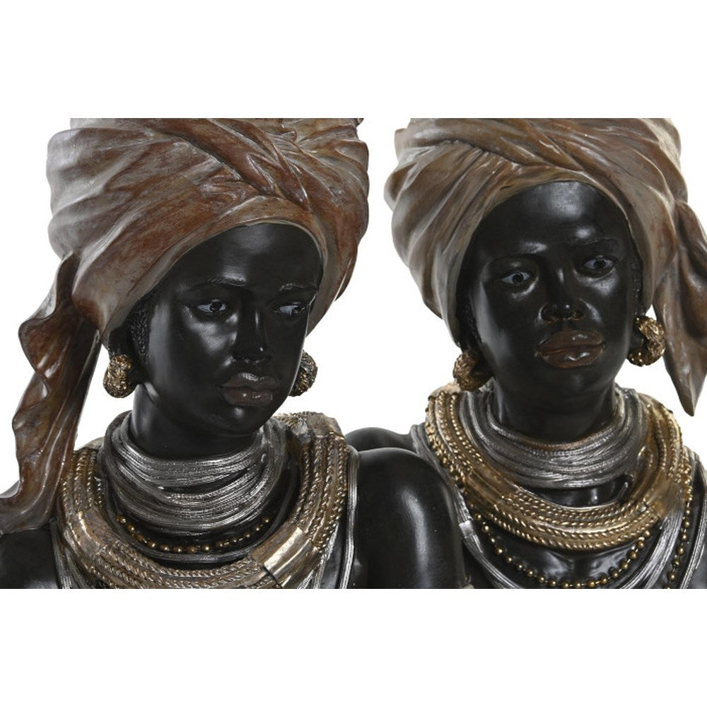 Busto donne africane Set 2pz