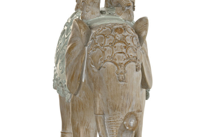 Statua famiglia elefanti