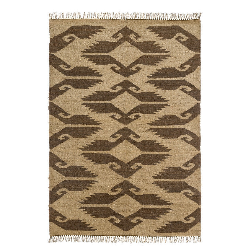 Tappeto orientale decorato