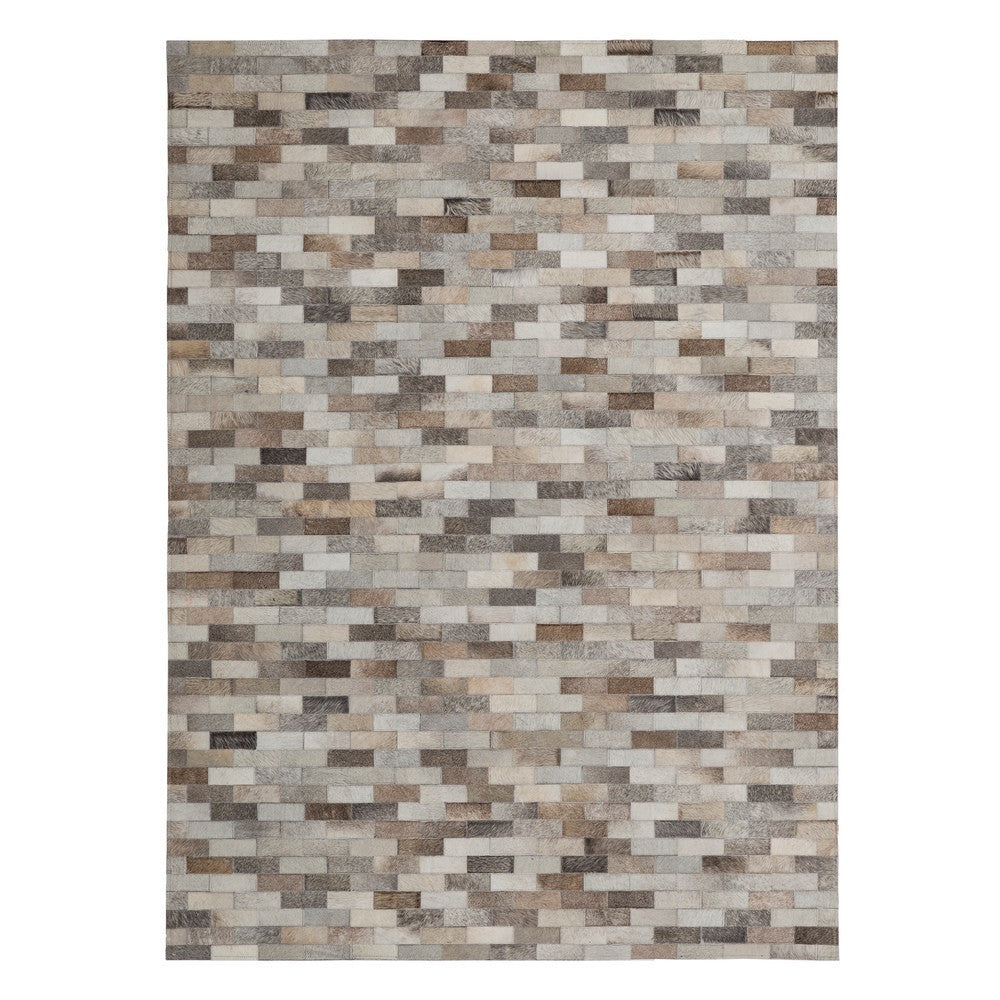 Tappeto etnico pelle murale