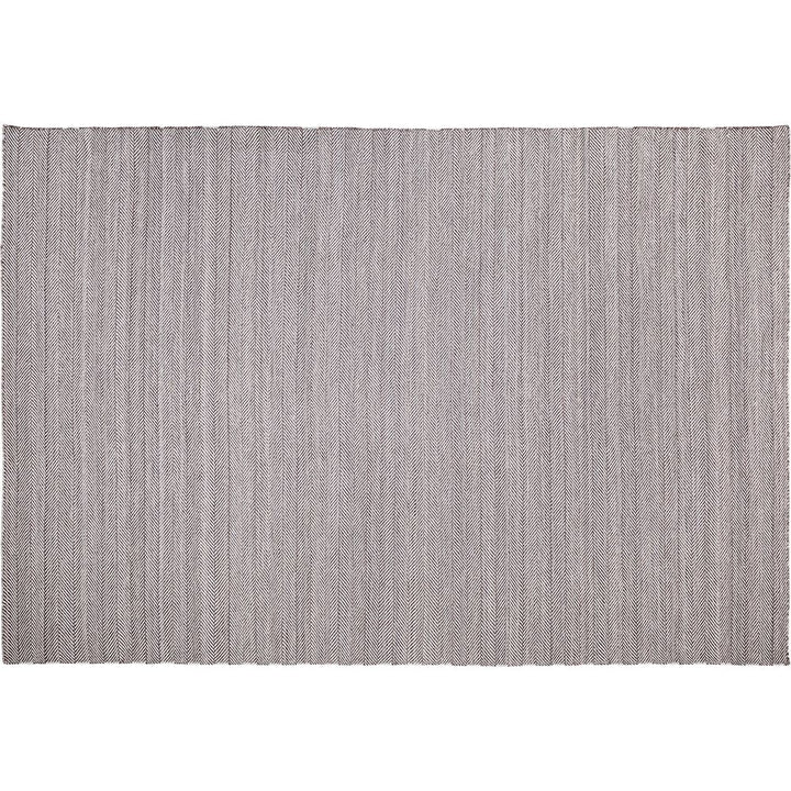 Tappeto outdoor bianco in PET riciclato design elegante