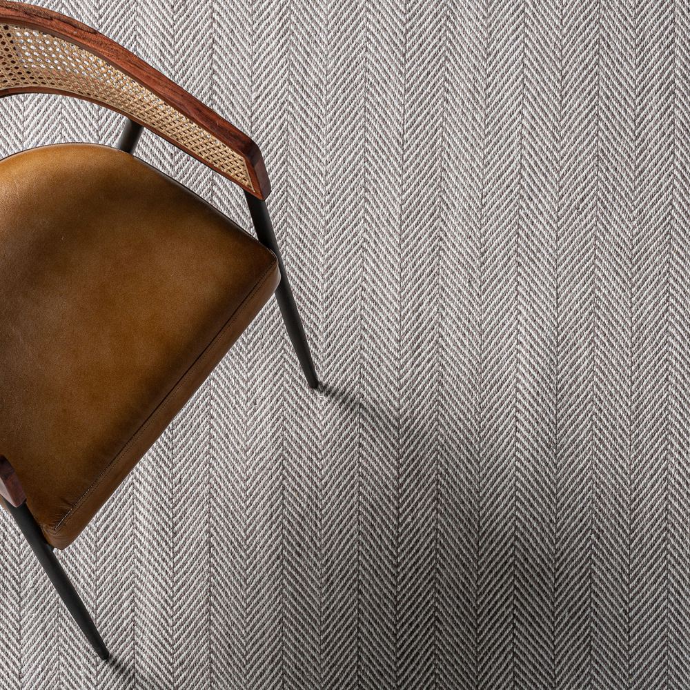 Tappeto outdoor bianco marrone PET  lusso Weave