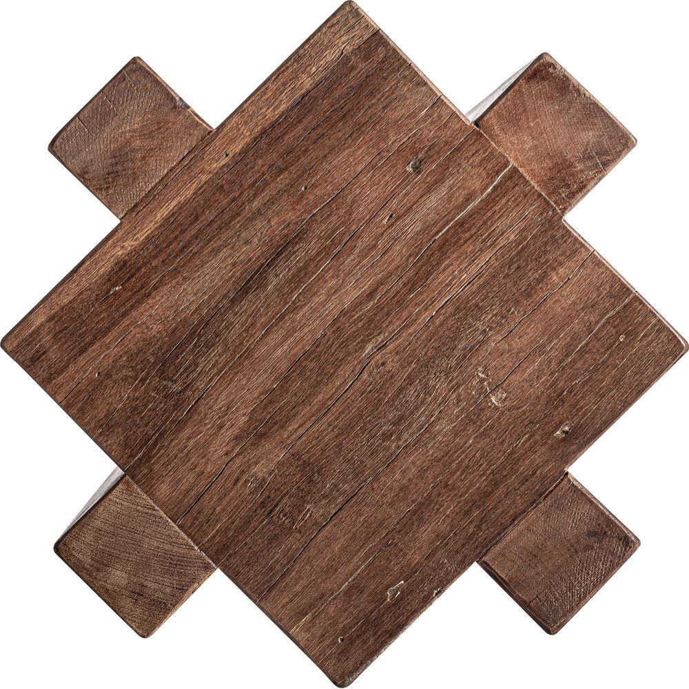 Piedistallo legno etnico design di lusso Obelisk