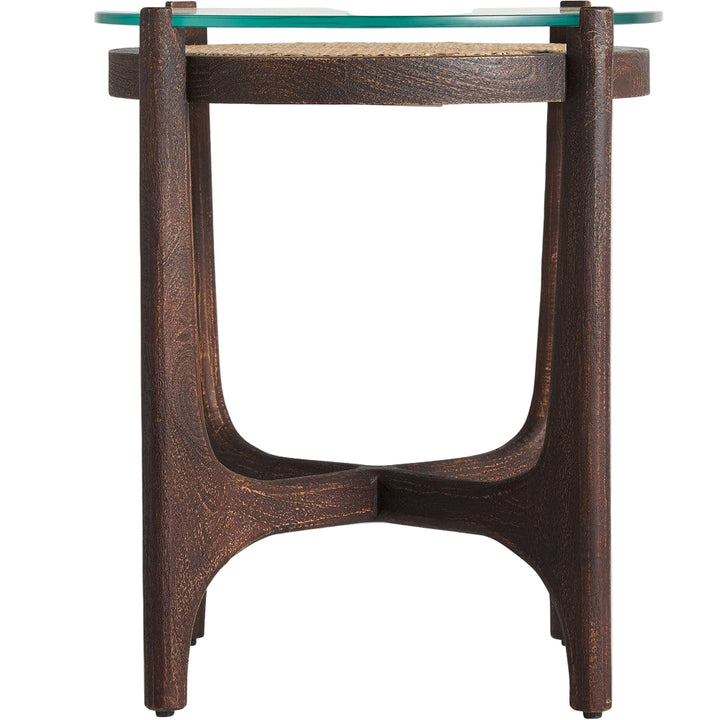 Tavolino etnico chic per salotto elegante e luminoso