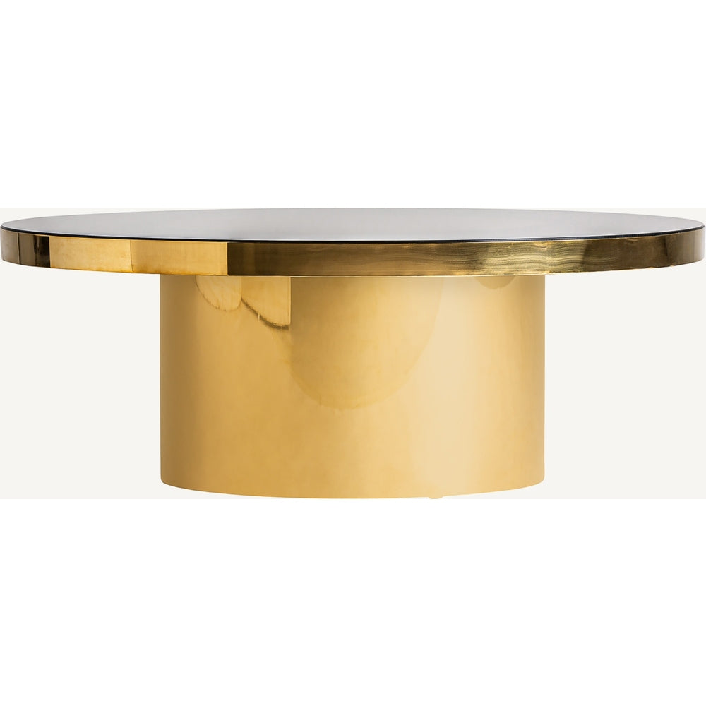 Tavolino salotto vintage dorato