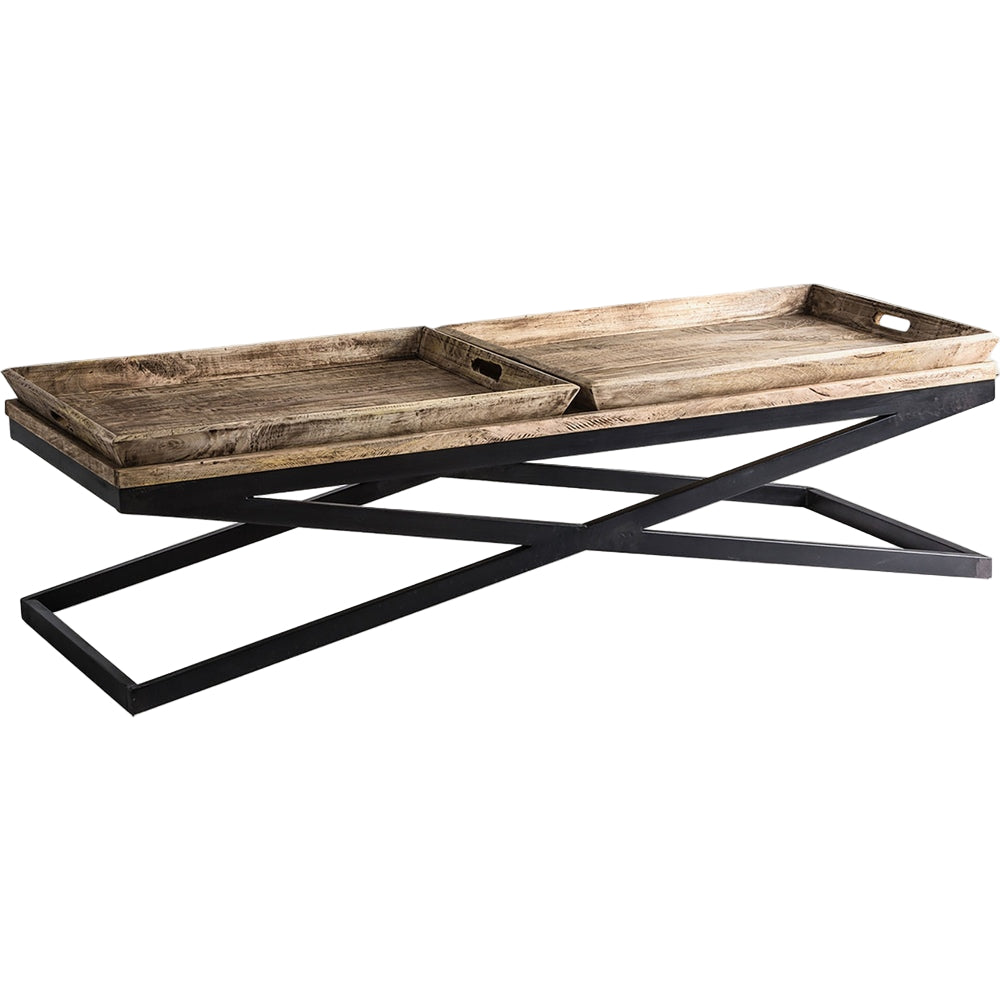 Tavolino living industrial