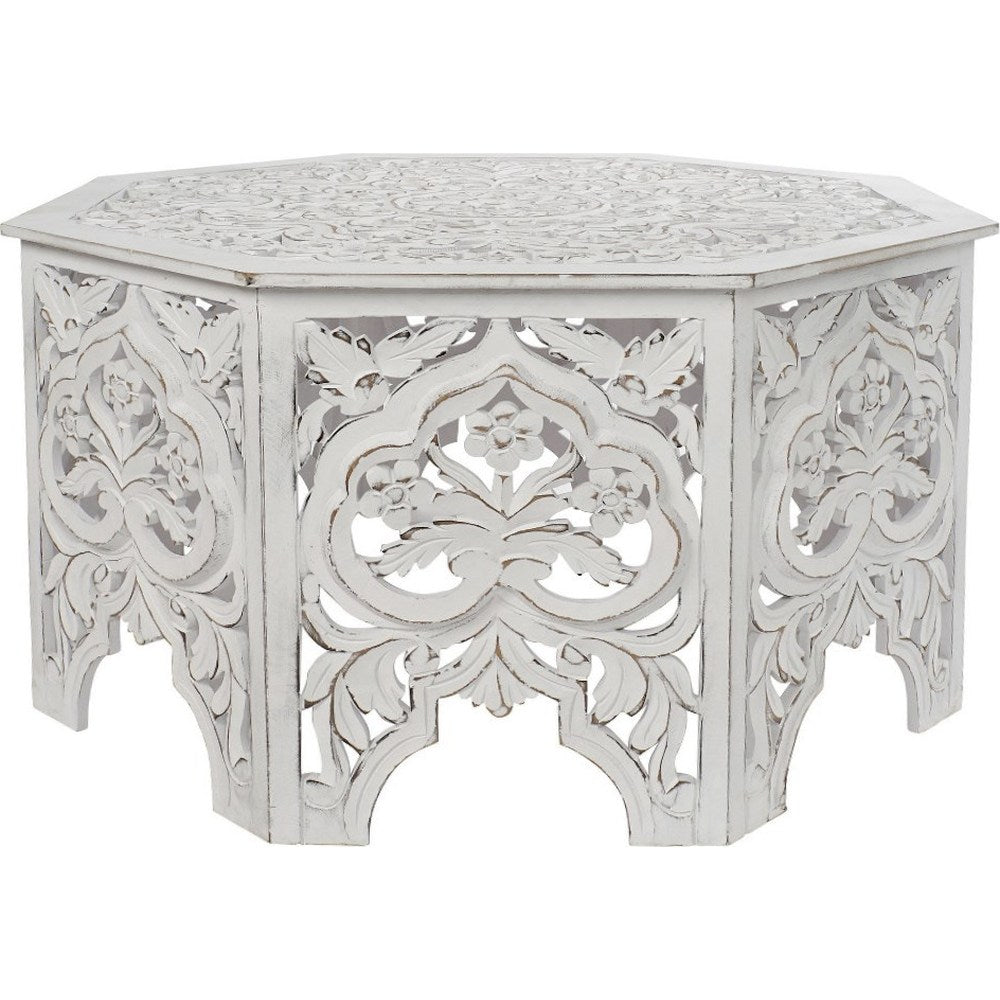 Tavolino etnico chic per salotto elegante