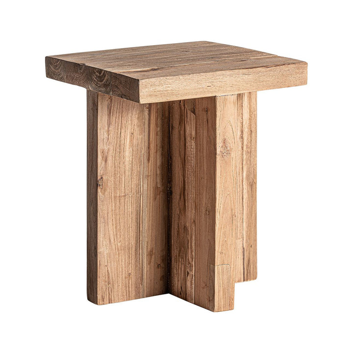 Tavolino alto outdoor di lusso in teak riciclato Horizon Pure