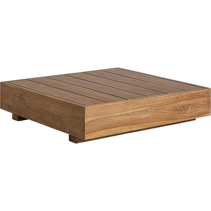 Tavolino outdoor di lusso in teak riciclato Riva