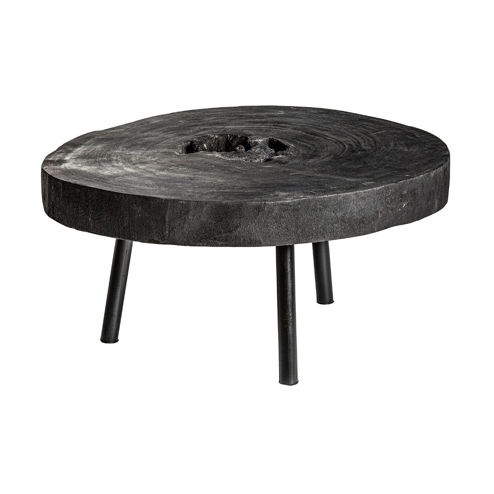 Tavolino nero salotto chic