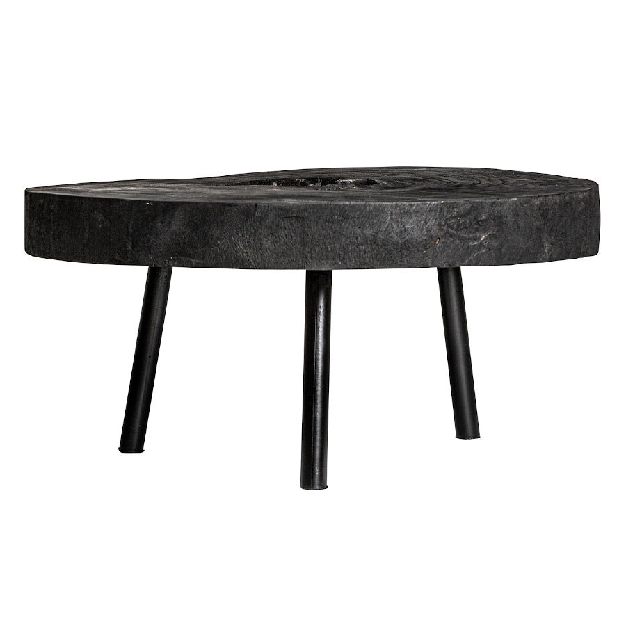 Tavolino nero salotto chic