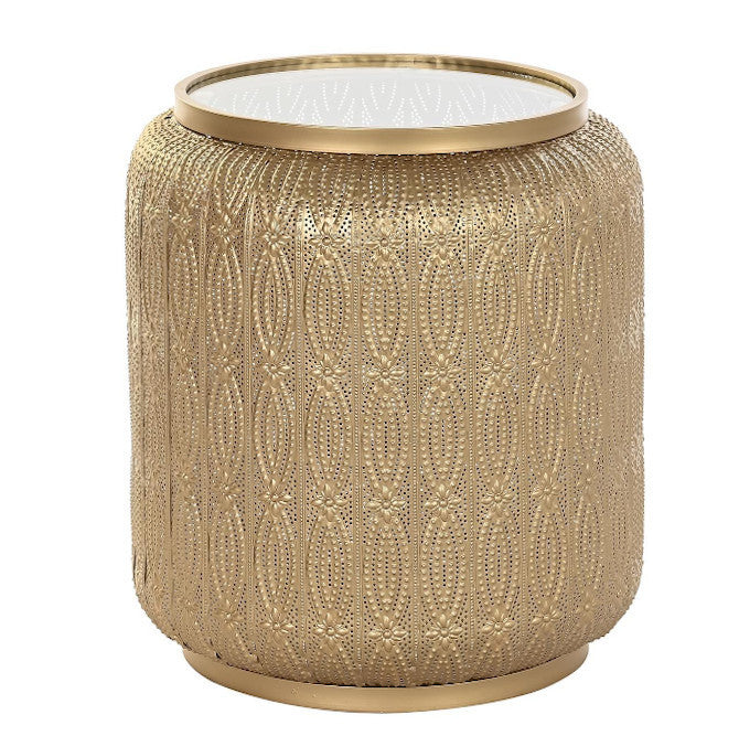 Tavolino orientale dorato