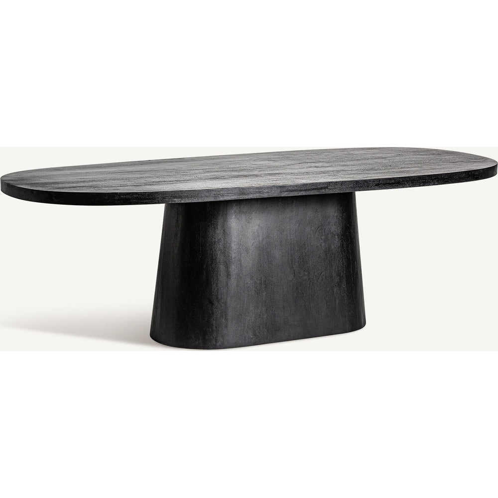 Tavolo pranzo nero art déco