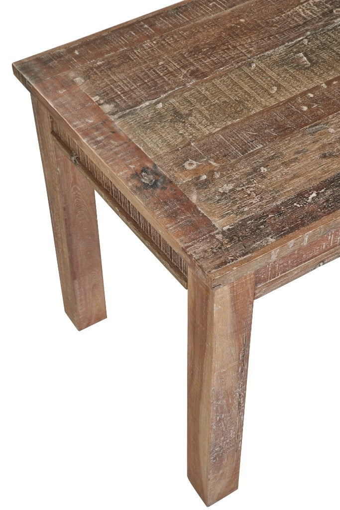 Tavolo allungabile sbiancato