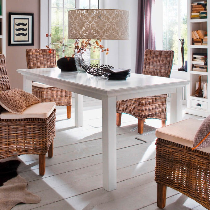 Tavolo provenzale bianco 180