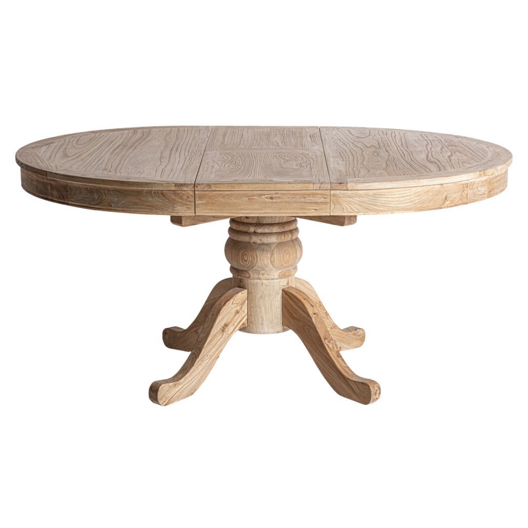 Tavolo rustico rotondo allungabile