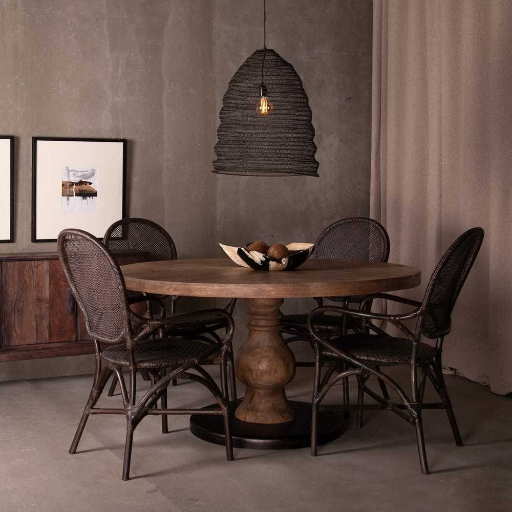 Tavolo etnico legno naturale