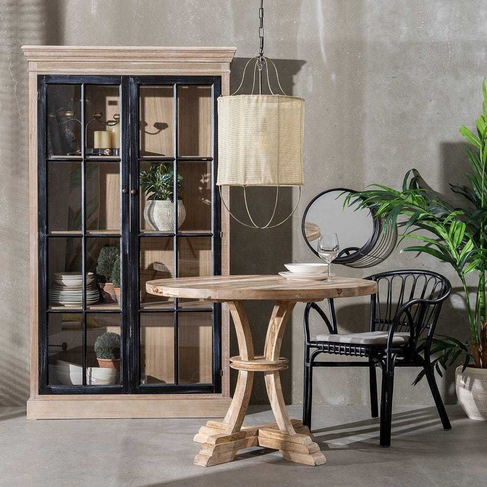 Tavolo tondo provenzale 100x100