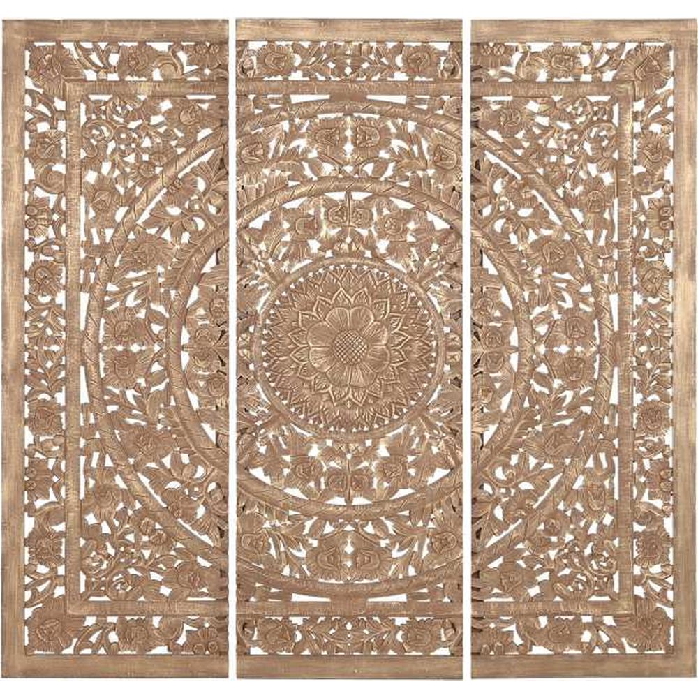 Testiera murale di design etnico per camera elegante