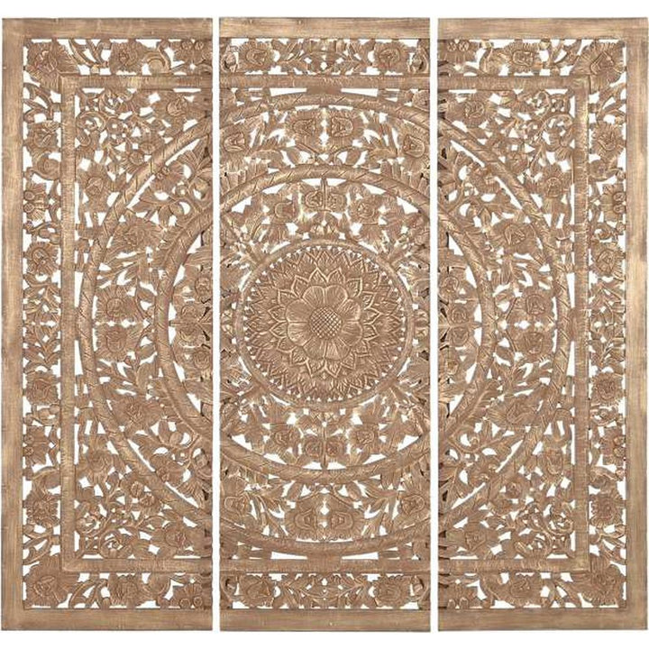 Testiera murale di design etnico per camera elegante