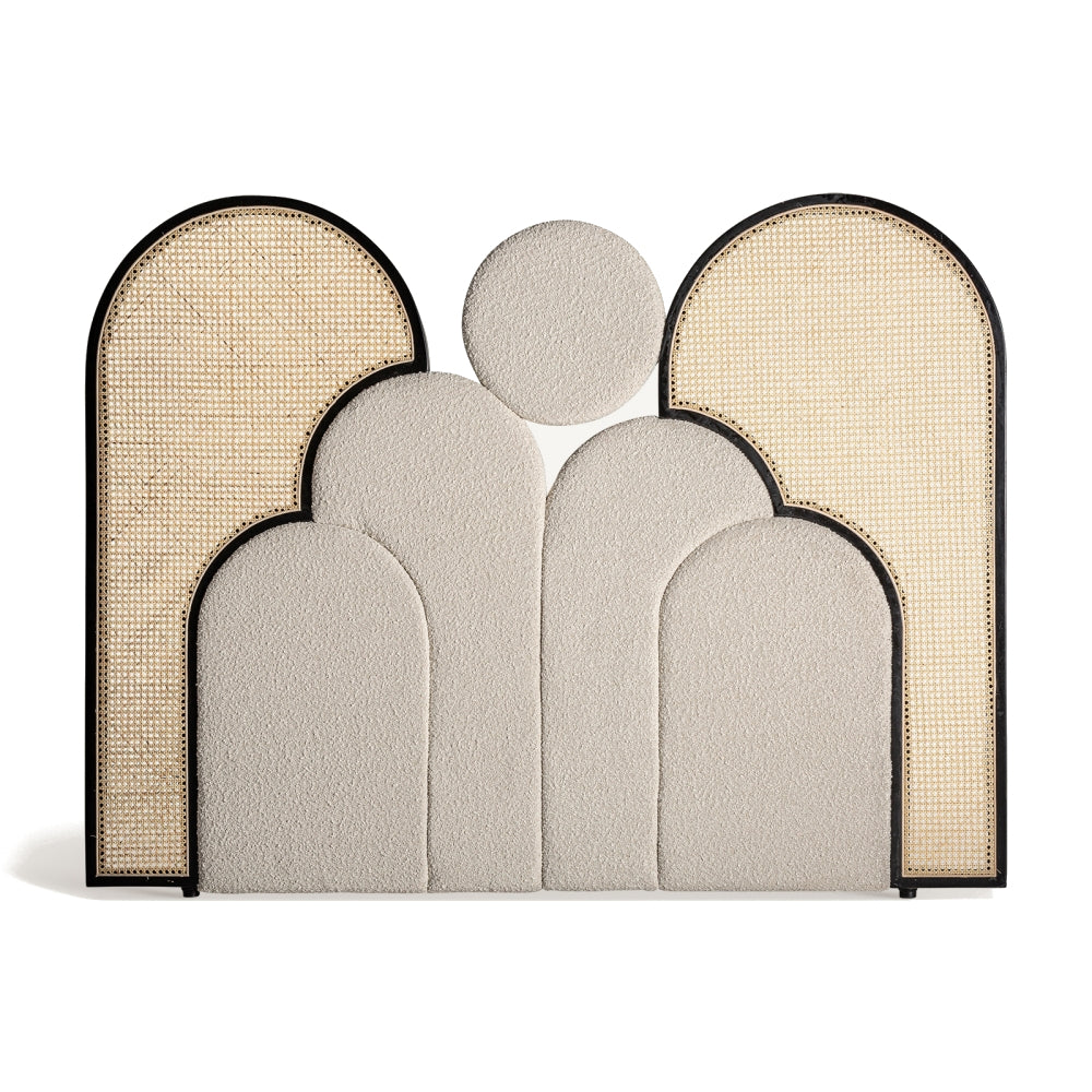 Testata letto vintage Bouclé cm 160