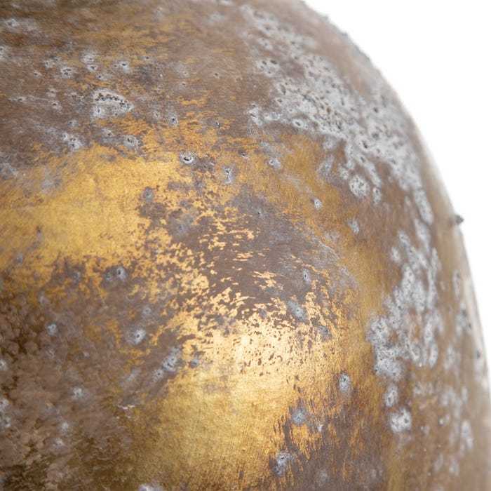 Vaso alto decorativo oro anticato