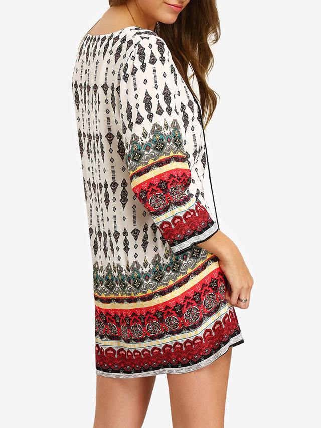 Abito decorazione tribale