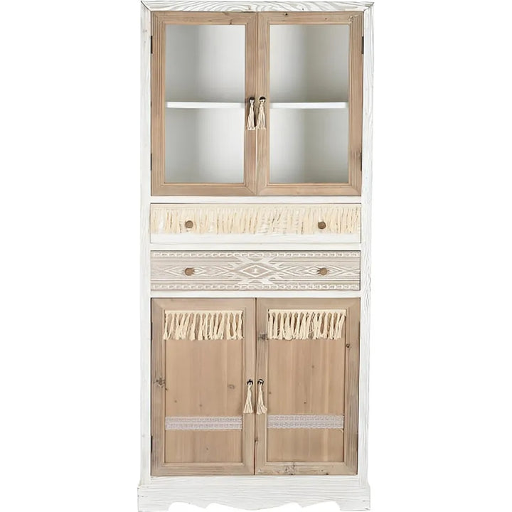 Vetrina boho ideale per soggiorno elegante